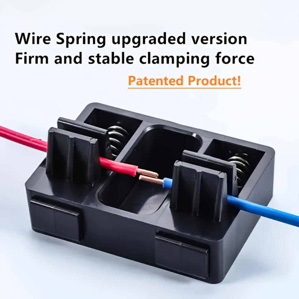 1Pc Professional Wire‑Welding Clamp,Spring‑Grip Portable Adjustable Soldering Holder,Quick‑Release Wire Fixer for Electrical,Renovation Projects