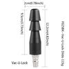 DTSUDU Vac-U-Lock Sex Machine Metal Accessories for Automatic Quick Plug Masturbation Machine Women and Man Sex Toy Adapter