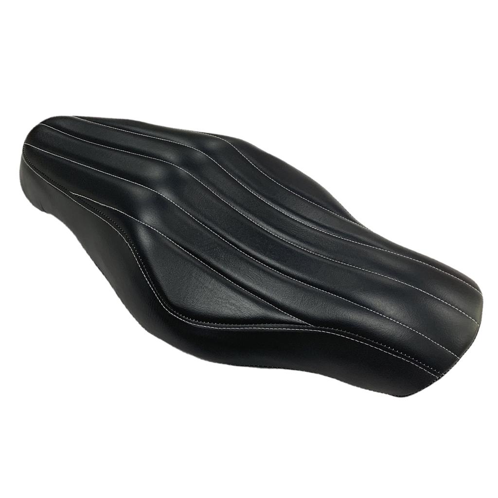 MagiDeal Artificial Leather Driver+Rear Passenger Seat for Harley Sportster 883