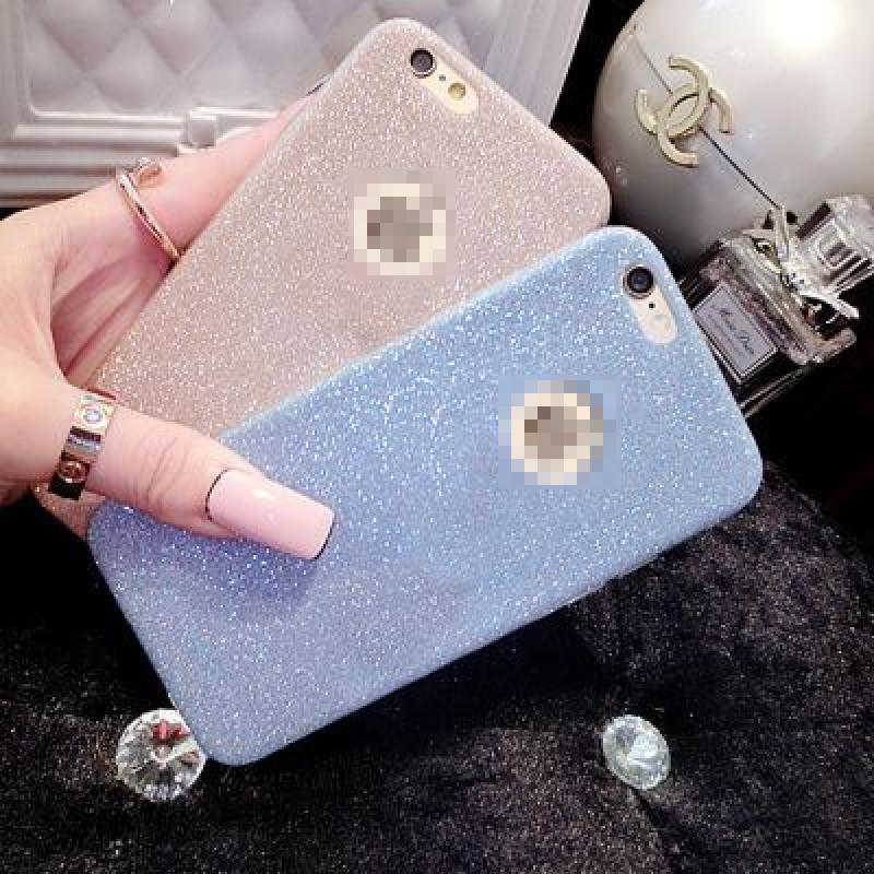 Glitter Silicone Clear Tpu Mobile Phone Cases For Iphone 5 5s 6 6s 6plus 7plus 7