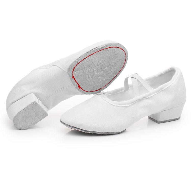 3.5cm Heeled Chinese, Ethnic Dance, Ballet Teacher Shoes - Lightweight Etiquette Training Footwear 39