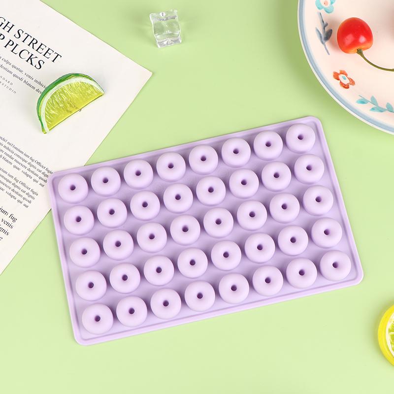 1Pc Bear Doughnut Heart Bone Chocolate Mold Silicone Candy Mold Diy Candy Fondant Mold Cake Baking Decorating Tools