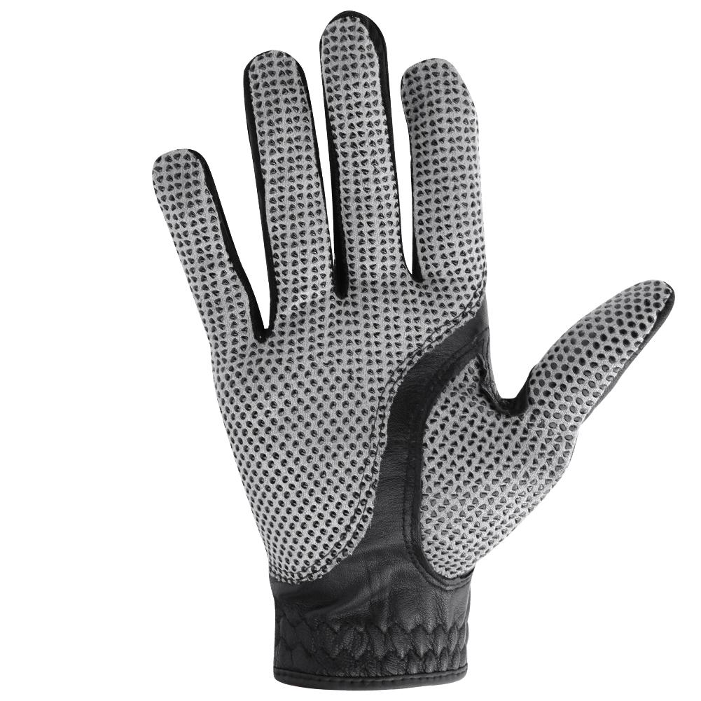 1 pcs Black Artificial Sheepskin Men Non slip Soft Breathable Gloves ing Glove Accessories(left hand 23)
