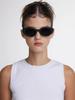 NeoRetro 5565 Ugly Sunglasses C1 Black