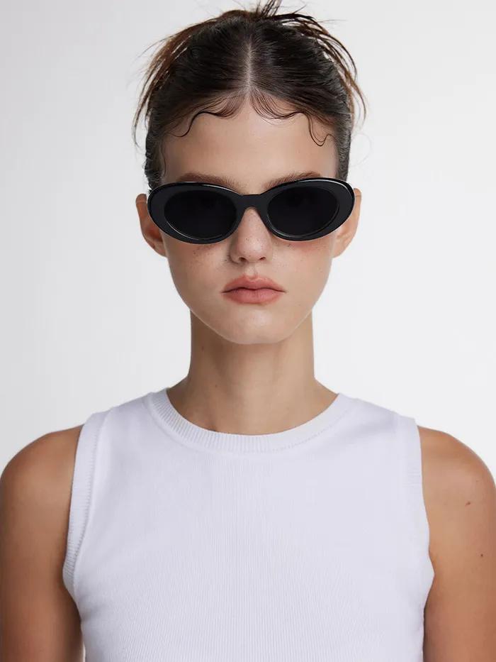 NeoRetro 5565 Ugly Sunglasses C1 Black