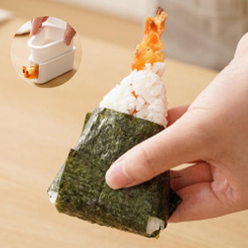 Rice Baller Japanese Portable Kitchen Tools Reusable Rice Ball Press Mold For Kids Boys Girls Meal Prep Home Lunch Cooking