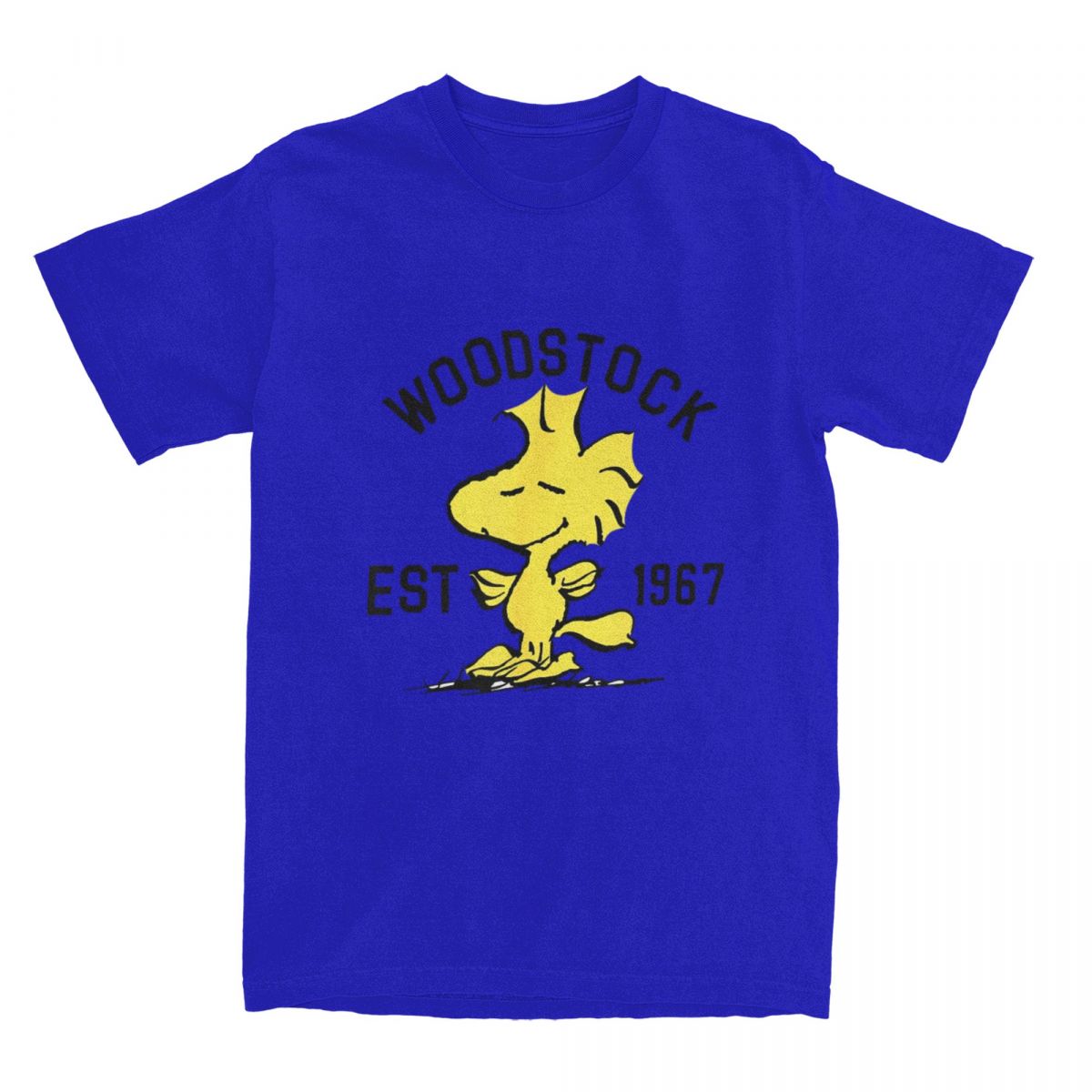 

Woodstock Мужская Женская Футболка Повседневная Футболка Футболки с Коротким Рукавом и О-Образным Вырезом Хлопковая Одежда XXXXXL синий