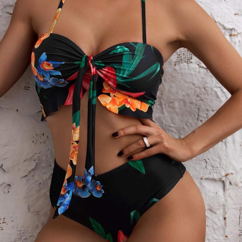 New Women's Beach & Vacation Style Three-Piece Set KTY