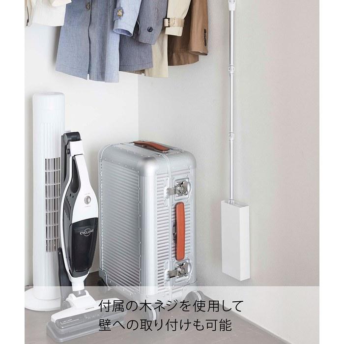 Yamazaki Magnetic Floor Wiper Stand White, Approx. 11x5x26cm, Tower