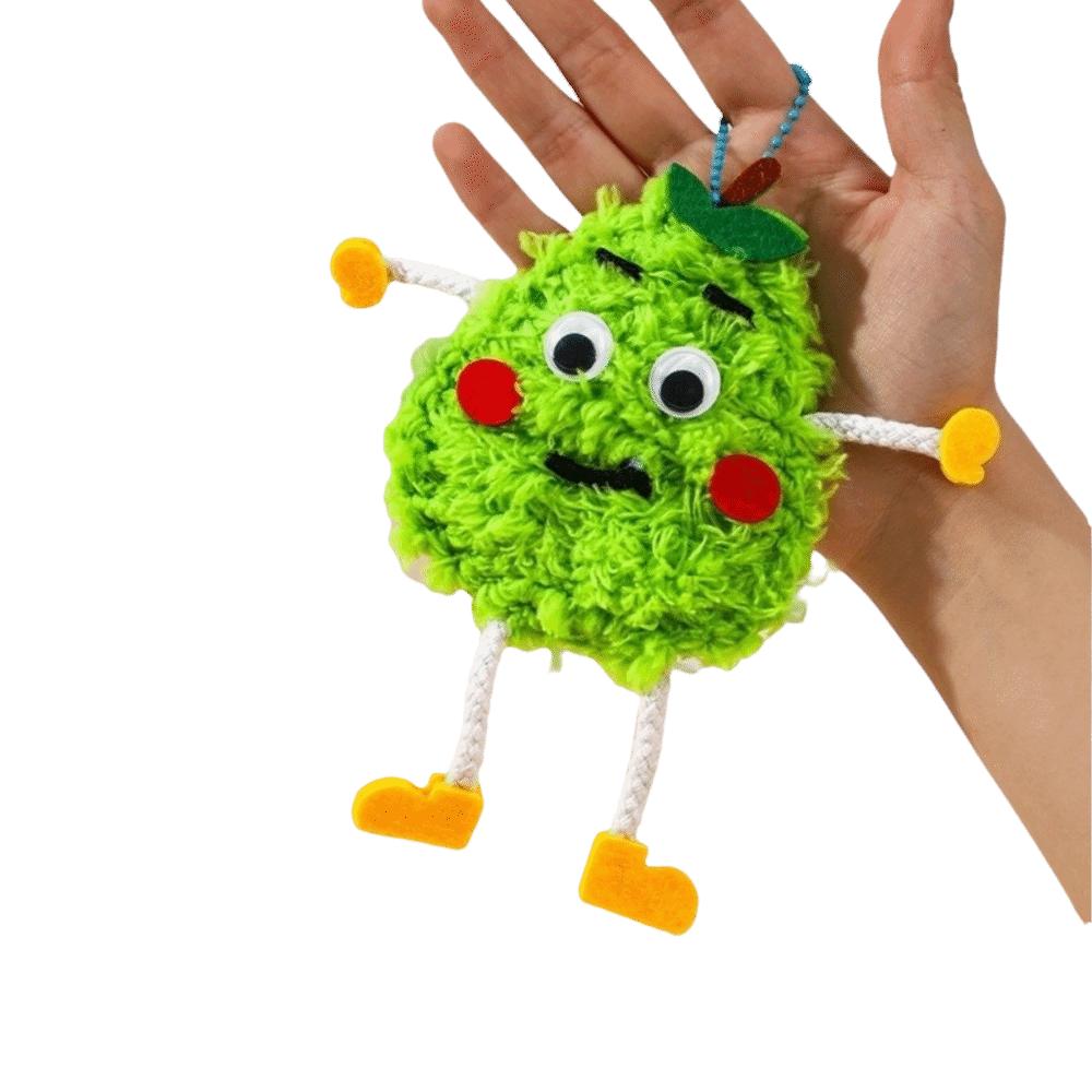 Cartoon Fruit Threading Sewing Doll DIY Handmade Crafts Toys  Educational Toys 3