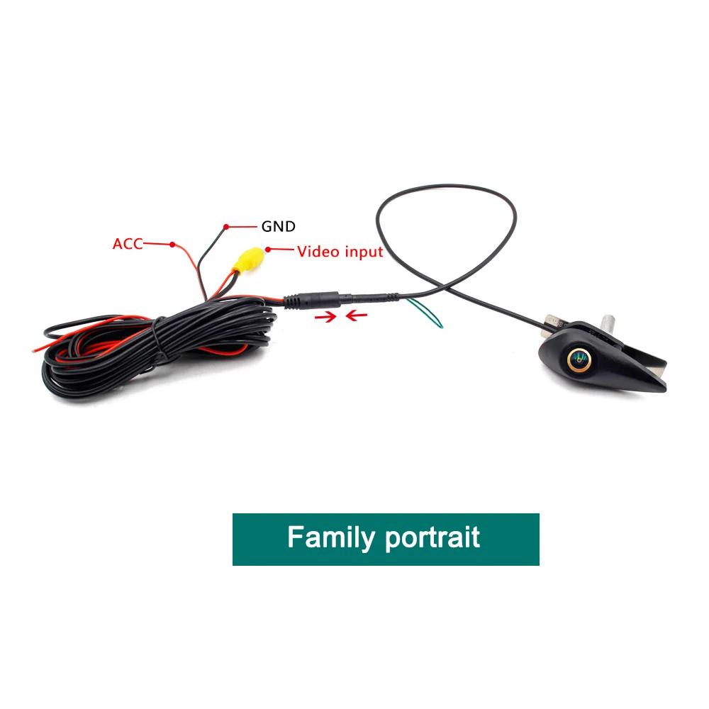 CCD AHD Vehicle Emblem Logo Front View Camera For Hyundai Elantra Verna Accent Tucson IX35 Santa Fe I20 I30 I40 H1