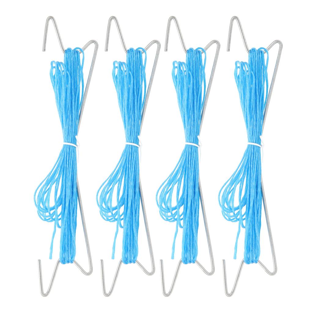 10PCS Tomato Support Hooks Iron Garden Plant Climbing Hooks with 10 Meters Twine to Prevent Tomatoes From Pinching Or Falling Off