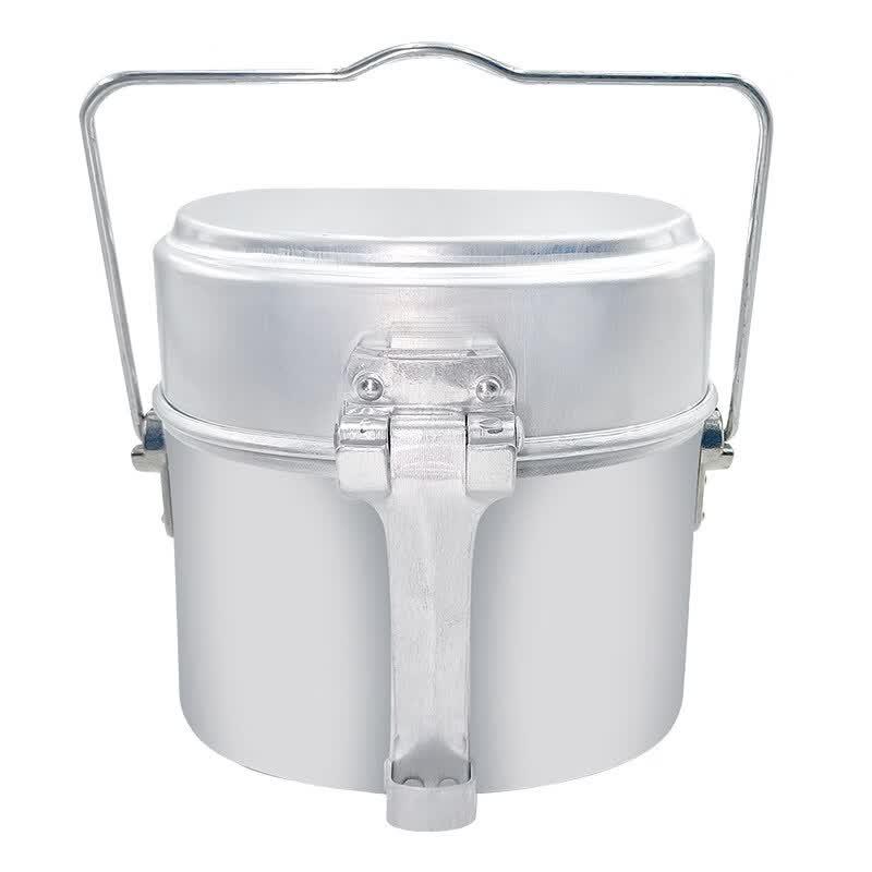 German Style Military Aluminum Lunch Box