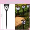 Solar Powered Led Garden Light With Waterproof Design For Outdoor Decoration