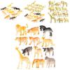 Detailed Pvc Animal Model Collection For Kids With Exciting Giraffe And Lion Toys