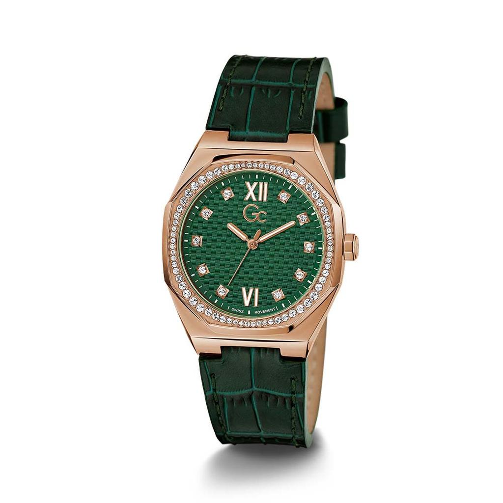 [Gc] Green Coussin Sleek Lady (Z25004L9MF) Women's Watch