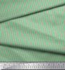 Soimoi Green Poly Crepe Fabric Wheat Leaves Print Fabric by the Metre 42 Inch