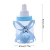 12pcs Baby Bottle Mini Blue Pink White Plastic Candy Boxes Baby Shower Favors Gifts Boys Girls Gender Reveal Party Decorations