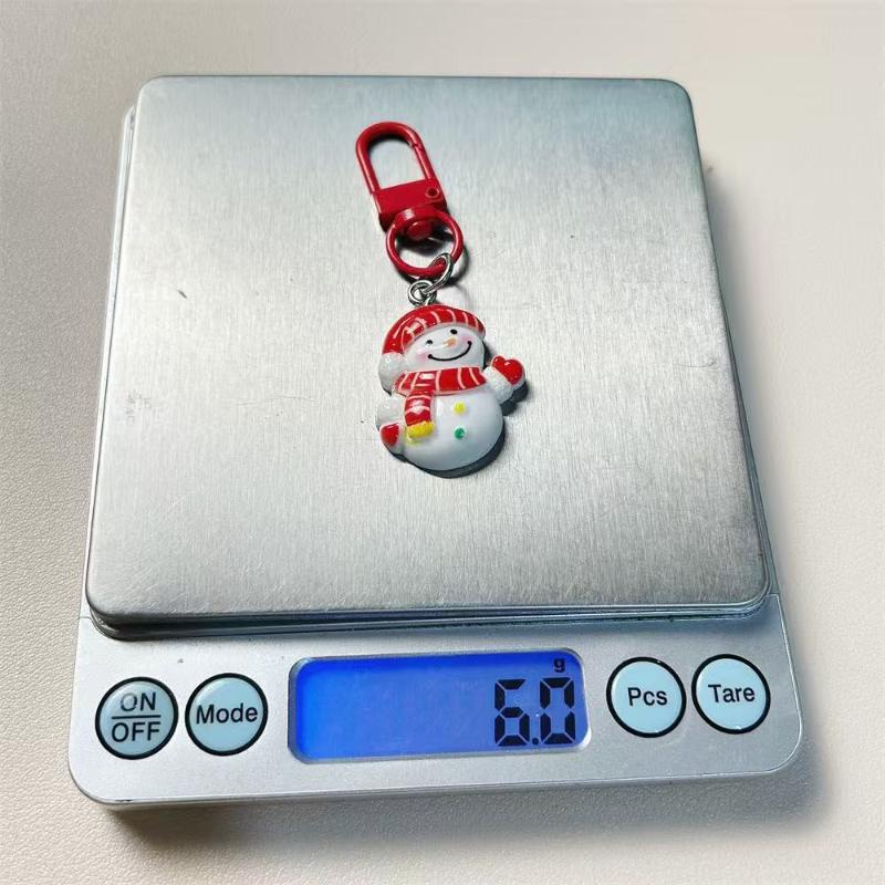1ks Kreativní sob Santa Claus Sněhulák Vánoční stromek Přívěsek na batoh Roztomilá vánoční klíčenka Stylové vánoční dárky pro přítele