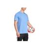 Adidas Printed Pattern Pullover Crew Neck Short Sleeve T-Shirt Men Tops Light-Blue JN4951