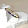 Enamel Chinese Flower Bangle Colorful Women's Hand Bracelet Vintage Cloisonne Bangle  Jewelry Gifts