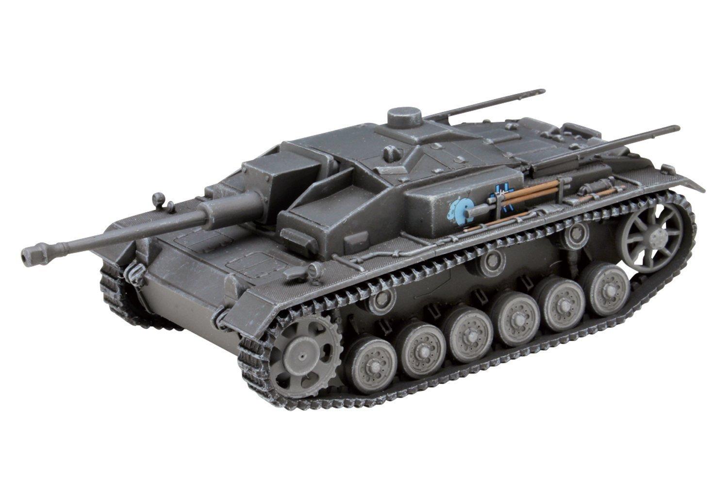

PLATZ Girls & Panzer the Movie: Sturmgeschütz III Ausf. F Hippo Team (Movie Version) 1/72 Scale Plastic Model Kit GP72-14
