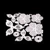 8Pcs Flower Leaves Metal Cutting Die Embossing Stencil Scrapbook Paper Card