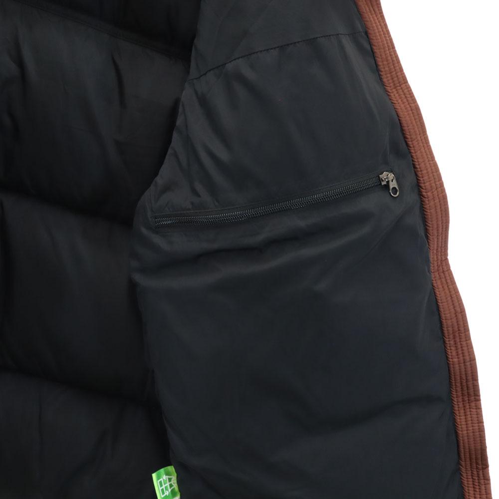 THE NORTH FACE ND92338 Nupsi Down vest L Brown etc Two-tone, outdoor Men's Used