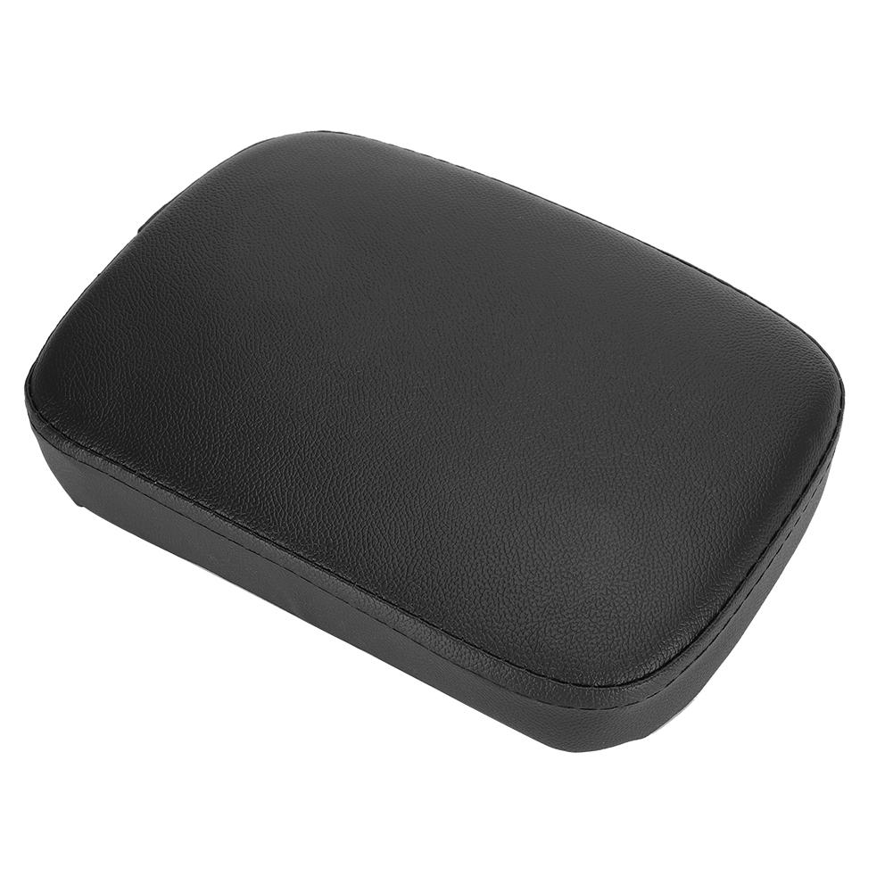 Artificial Leather Motorcycle Passenger Pad 8 Suction Cups Universal Riding Rear Seat Cushion