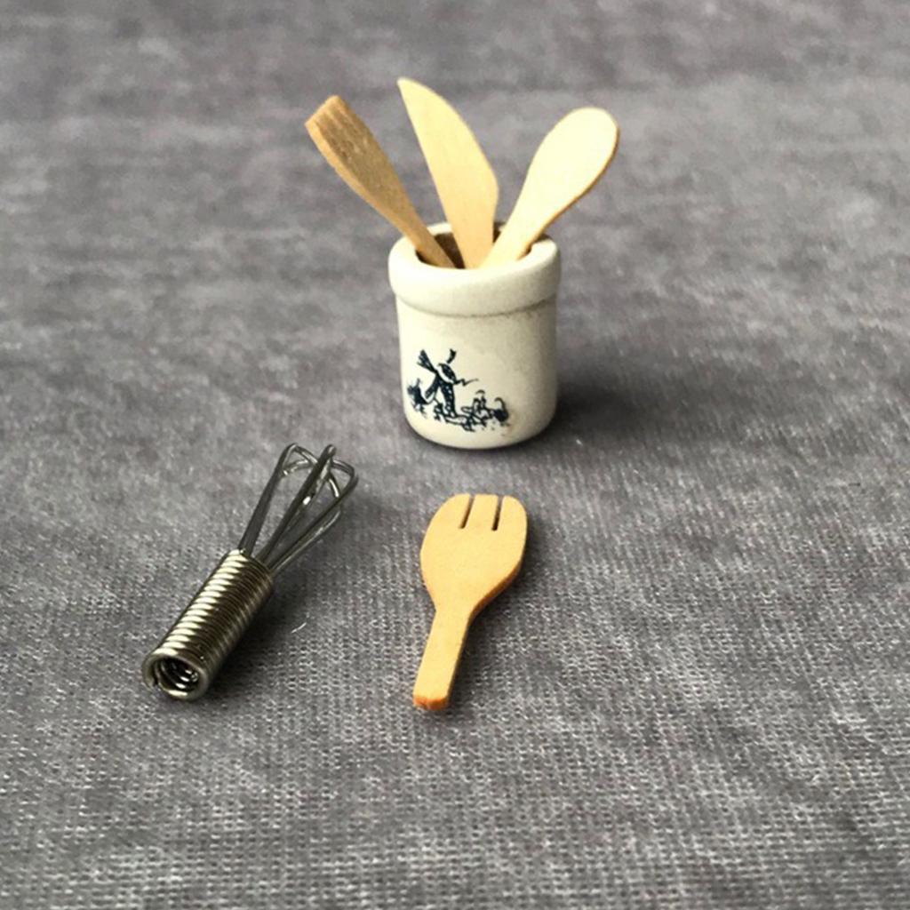 1/12 Dollhouse Egg Beater Kid Toy Miniature Ornament Decor for Boy Children