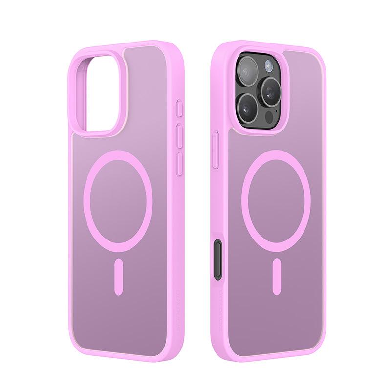 Applicable Magnetic Skin-Feel Protective Case for Apple iPhone 16e - Frosted Back Cover.