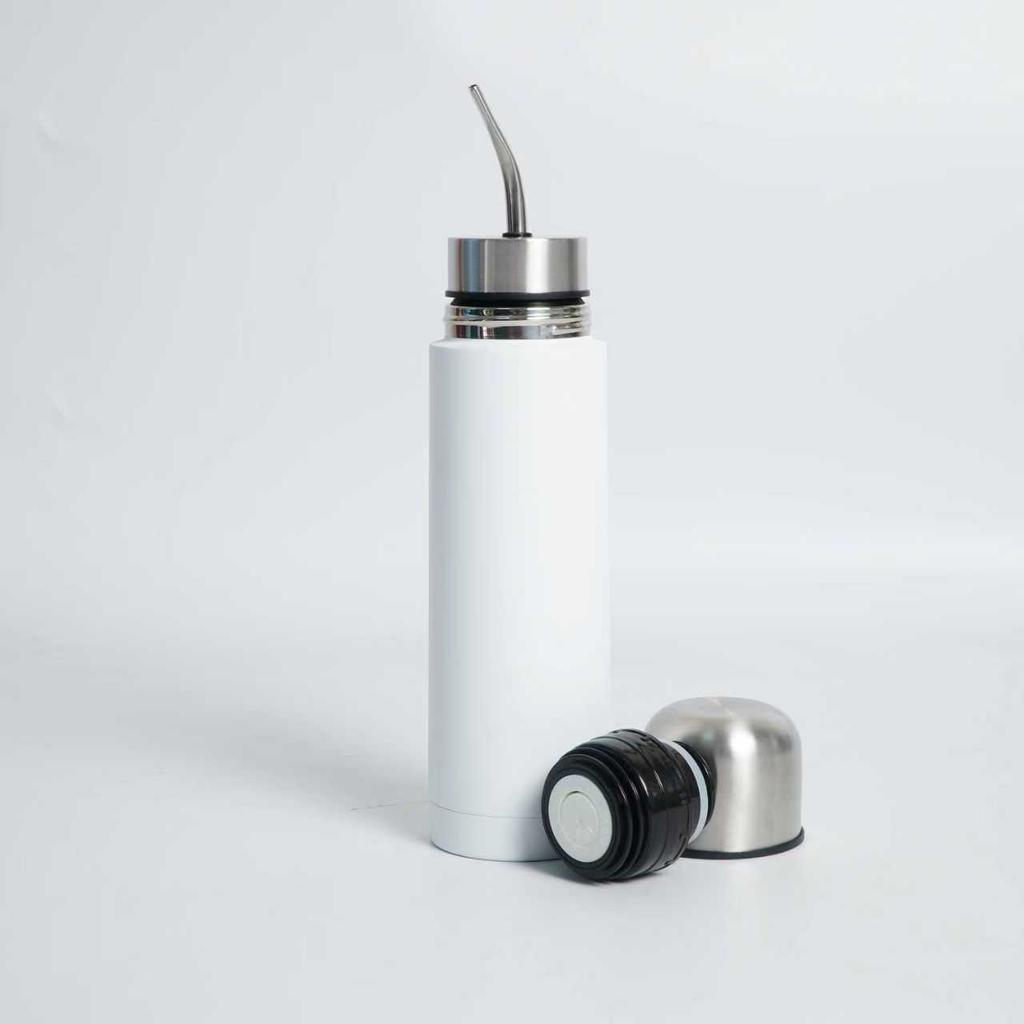 Tazza Termica Mate 2-in-1 con Bombilla Integrata, Termos per Yerba Mate tutto in uno 2026 NUOVO Auto-Servizio Bottiglia Mate in Acciaio Inossidabile
