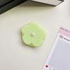 Pearl Flower Magnetic Mobile Phone Airbag Bracket Paste Creative Ring Simple Desktop Telescopic Support Frame Folding