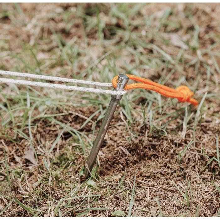 Boundless Voyage Tent Pegs 4/8/12 Pack - Titanium Alloy - Camping - Ti4005P (8 Pack)