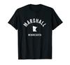 Marshall Minnesota MN Vintage 70er Jahre Athletisches Sportdesign T-Shirt