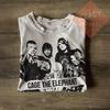Maglietta Cage the Elephant in Edizione Limitata - Maglietta Unisex Pesante in Cotone CTE