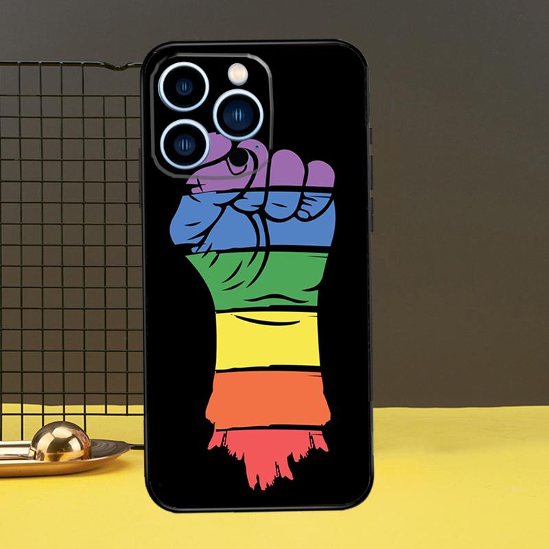 Gay Pride Flag LGBT Case For iPhone 16 15 14 13 12 11 Pro Max X XR XS 7 8 Plus 12 13 Mini Bumper Cover