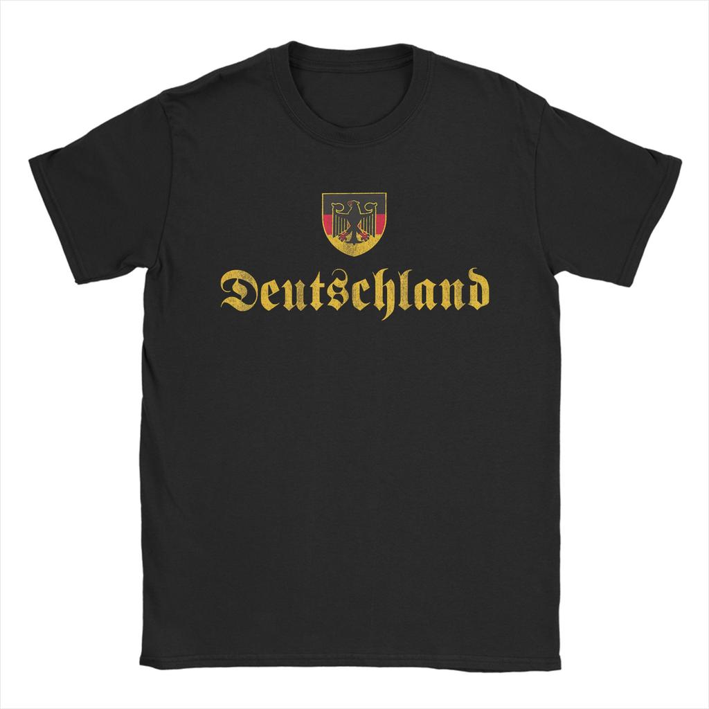 Badge of Germany Deutschland T Shirts Men 100 Cotton Creative TShirts Crew Neck  Tee Shirt Short Sleeve Clothes Big Size