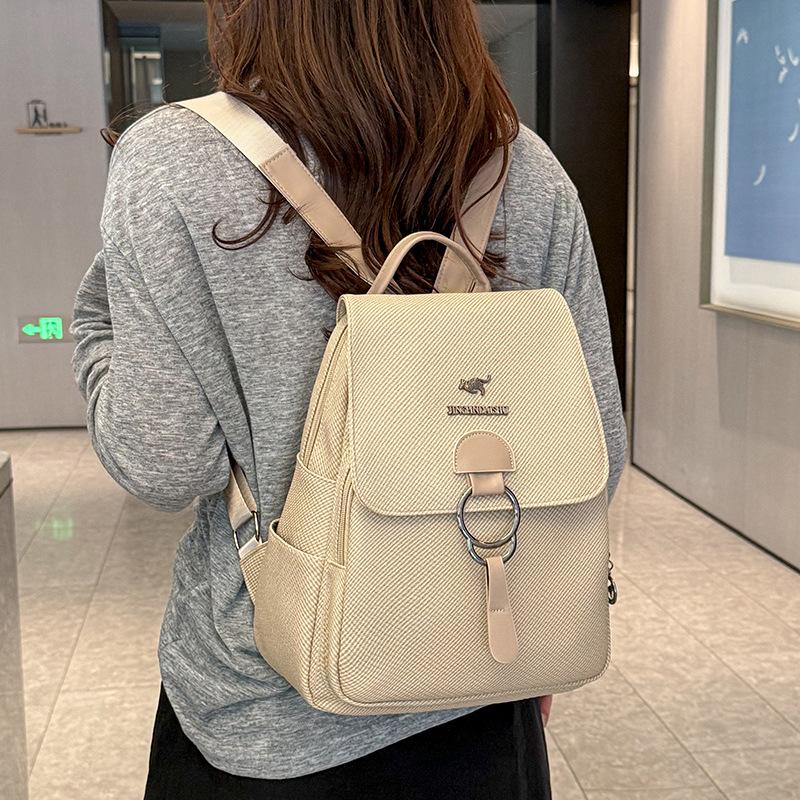 Women's Large Capacity Backpack Retro Commuter Lightweight Backpack