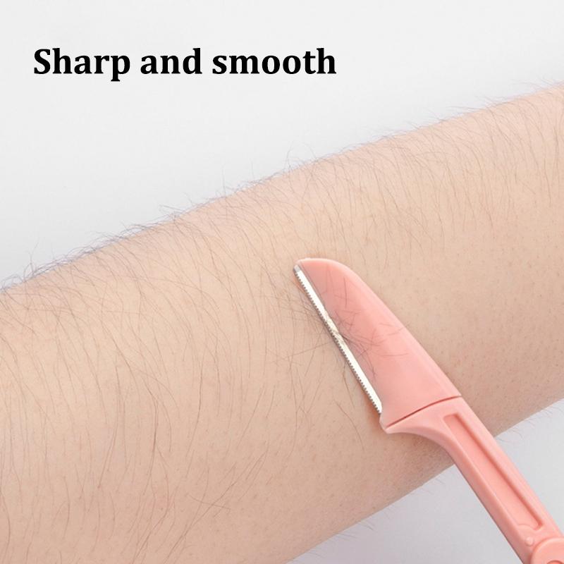 1 Pcs Eyebrow Trimmer Makeup Tools Safe Eye Brow Razor Face Body Hair Removal Shaver Blades Women Eyebrows Shaping Knife
