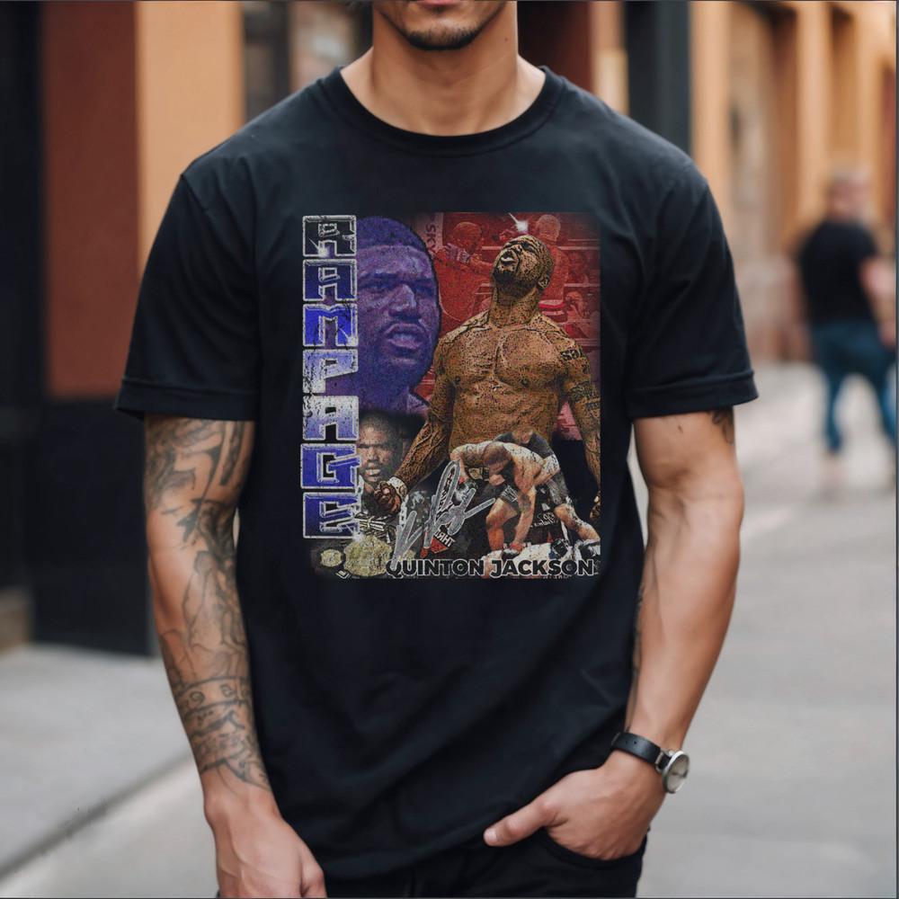 Quinton Rampage Jackson 90s Bootleg Unisex T-Shirt S