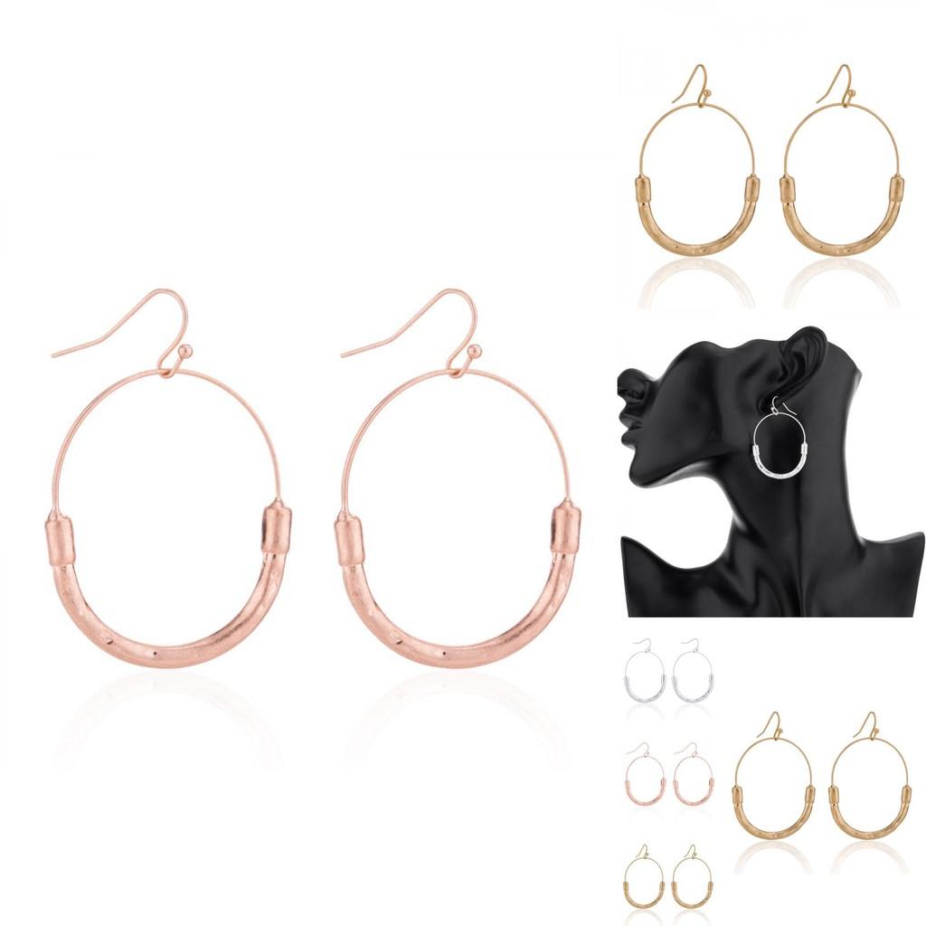 Modern Geometric Earrings For Women Contemporary Alloy Street Fashion