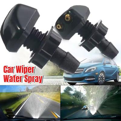 20pcs Dual Hole Windshield Wiper Nozzles for Most Car Models Suitable for Water Spray and Adjustable Wiper Accessories