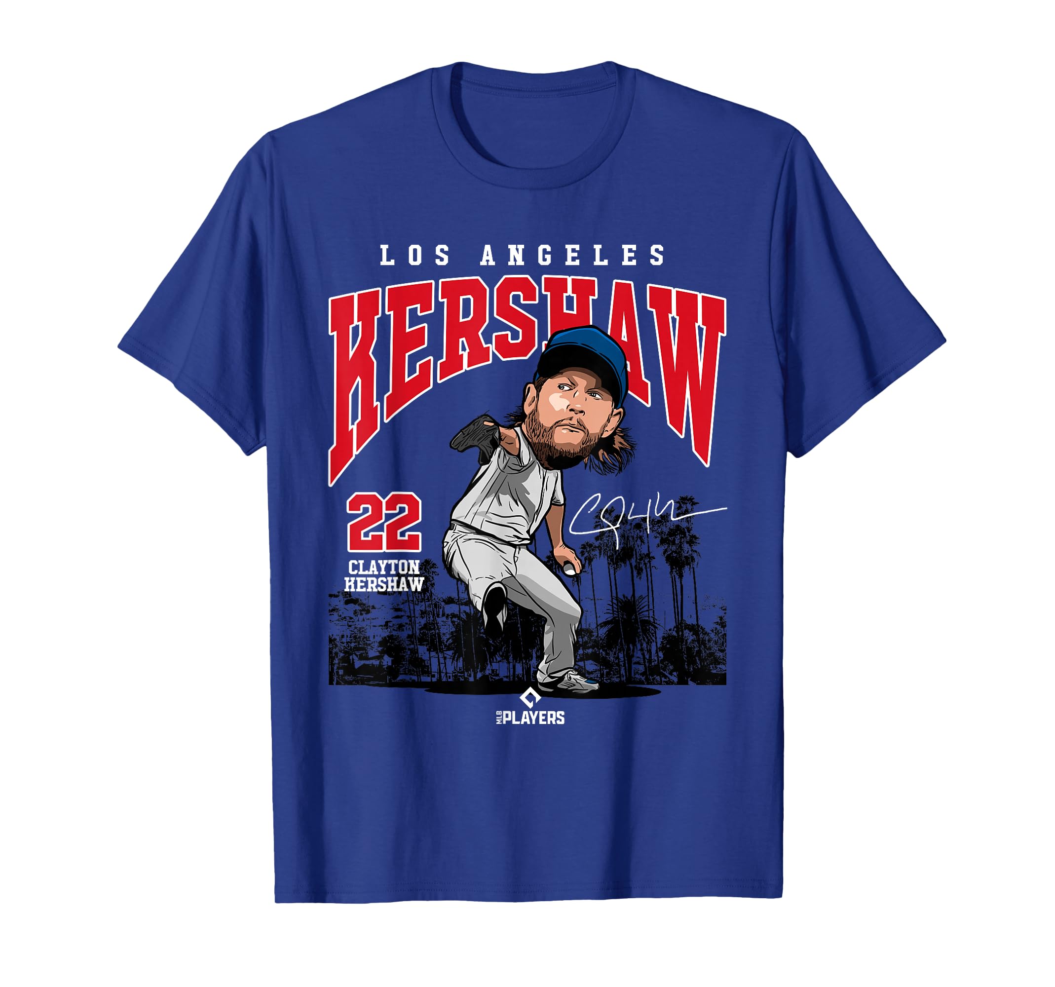 

Clayton Kershaw | Los Angeles MLB Player League | MLBKER4042 T-Shirt