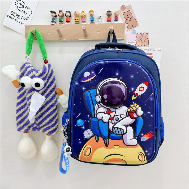 

Playful And Colorful Kids School Backpack With Cartoon Prints Ideal For Young Students темно-синього кольору
