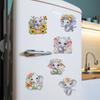 6Pcs Diamond Painting Refrigerator Magnets Diamond Painting Kits Diamond Art Magnets DIY Art Crafts for Adults Beginners