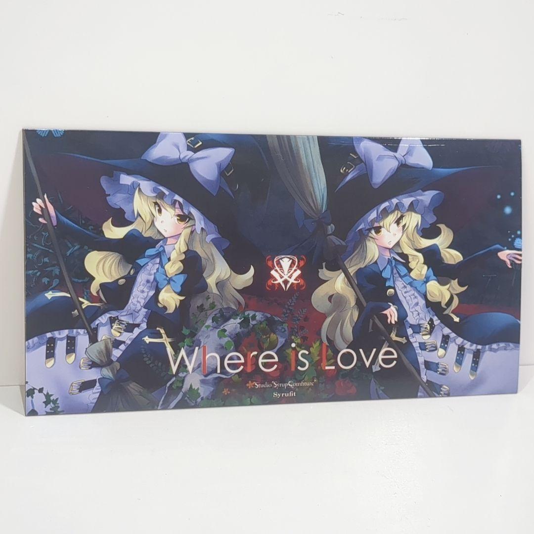 

[USED] Where Is Love Syrufit SHIKI Ayakura Mei Touhou Doujin CD
