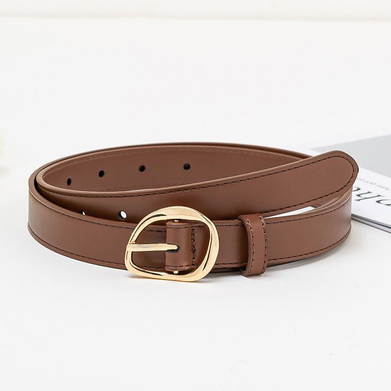 Belt Women's New Model with Jeans Design Sense Niche Belt Belt High Sense