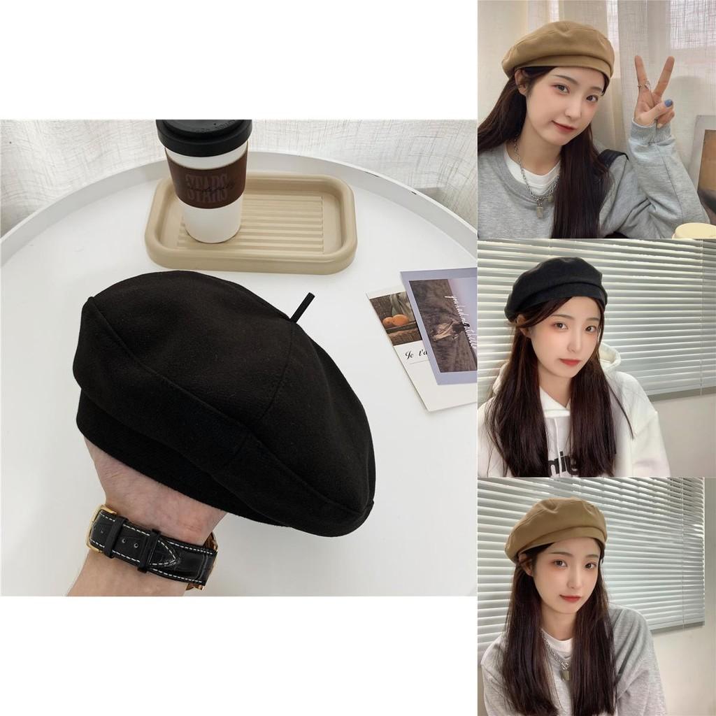 Stylish Warm Winter Beret Sweet And Adorable Fashionable Painter Hat
