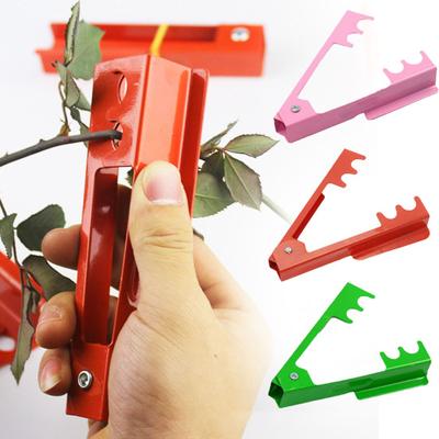 Ergonomik Saplı Gül Diken Striptizci Aracı Hafif Gül Diken Sökücü Çiçek Kök Kesici Bahçe Aracı